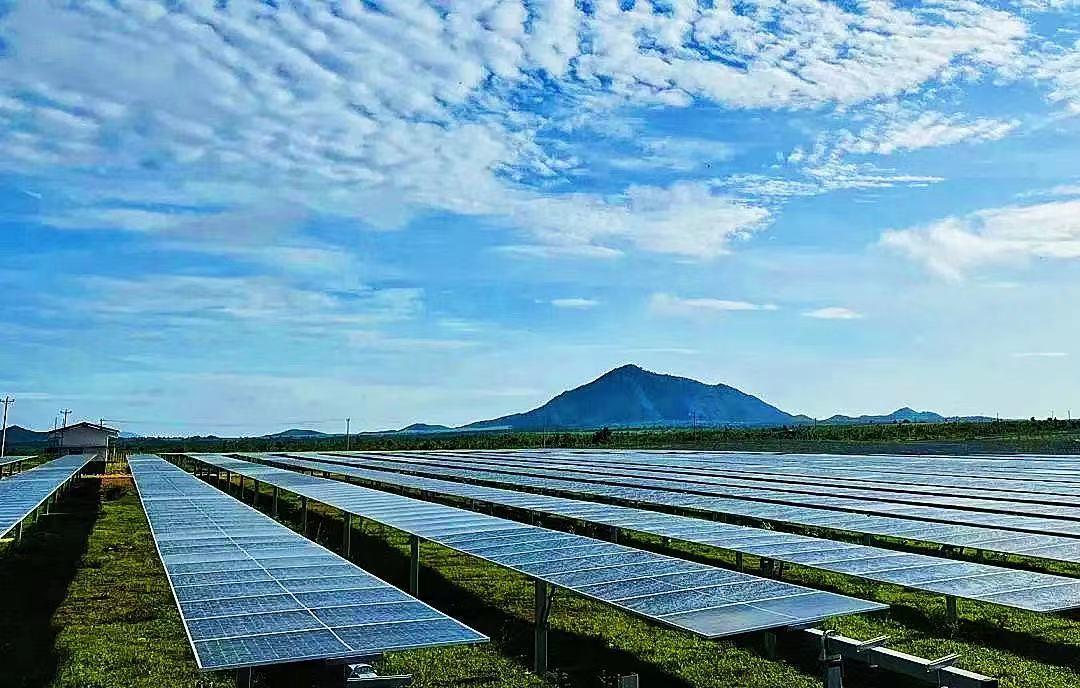 柬埔寨磅清扬省77MW地面光伏电站